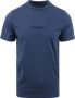 Fred Perry T-shirt M4580 Mid Blauw - Thumbnail 2