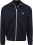 Fred Perry Blauwe herenhoodie met iconische sportkledingstijl Blauw Heren - Thumbnail 2