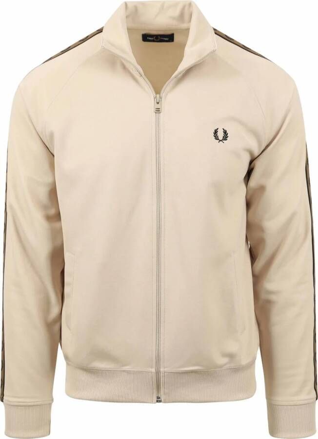 Fred Perry Taped Track Vest Lichtbeige