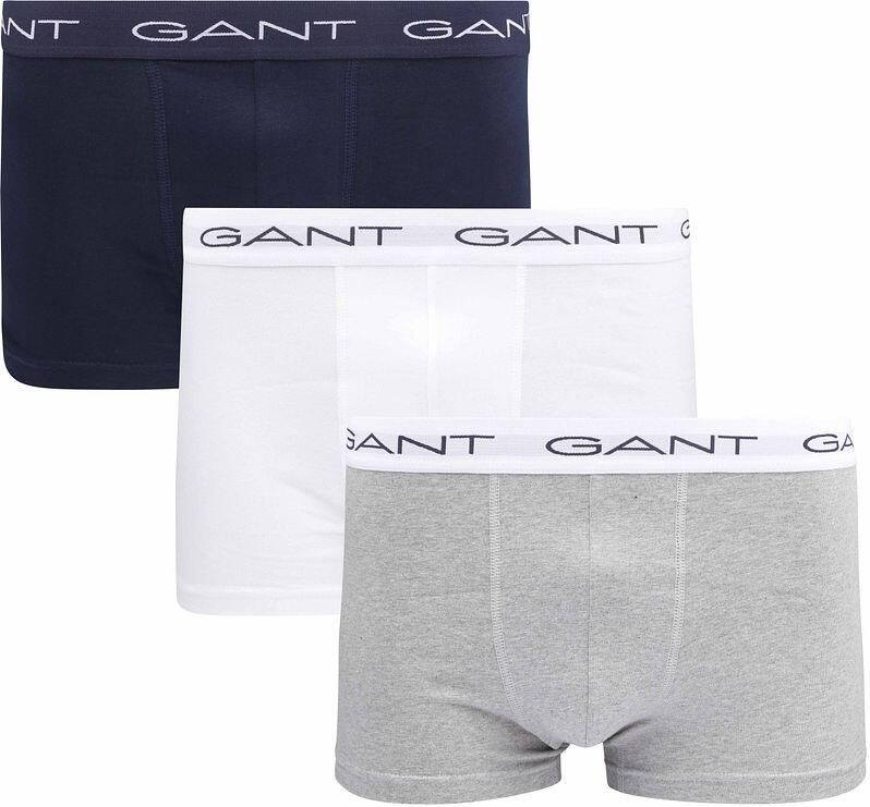 Gant Boxershort met logostitching in een set van 3 stuks