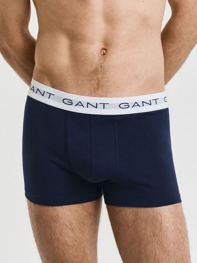 Gant Boxershort met logostitching in een set van 3 stuks - Foto 2