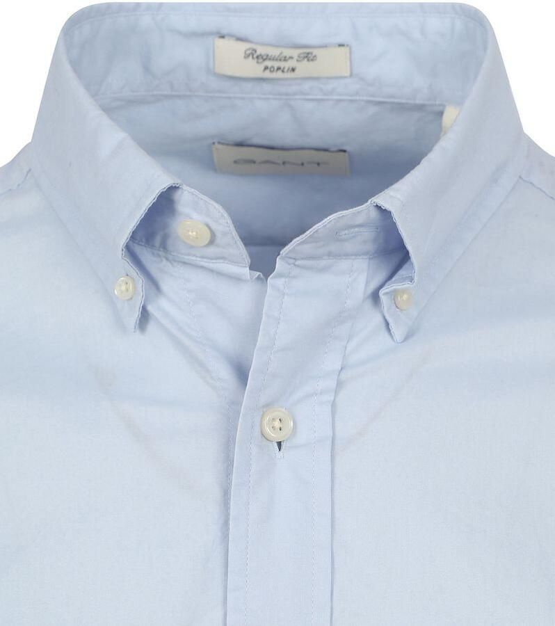 Gant Overhemd met lange mouwen Regular fit poplin overhemd licht slijtvast easy care