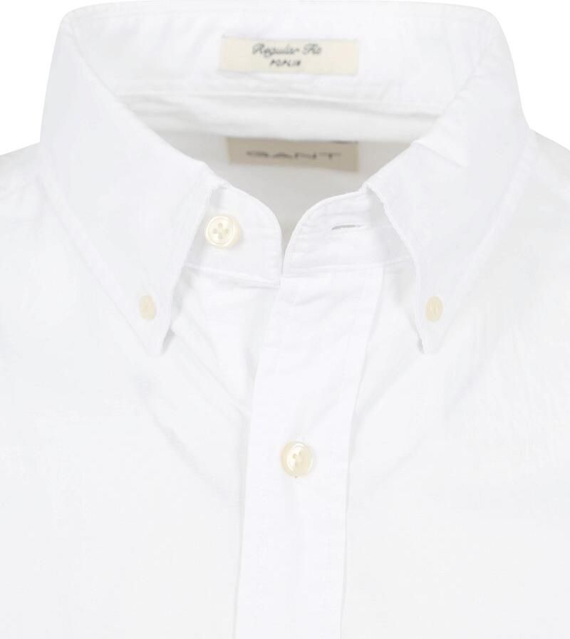 Gant Overhemd met lange mouwen Regular fit poplin overhemd licht slijtvast easy care - Foto 4