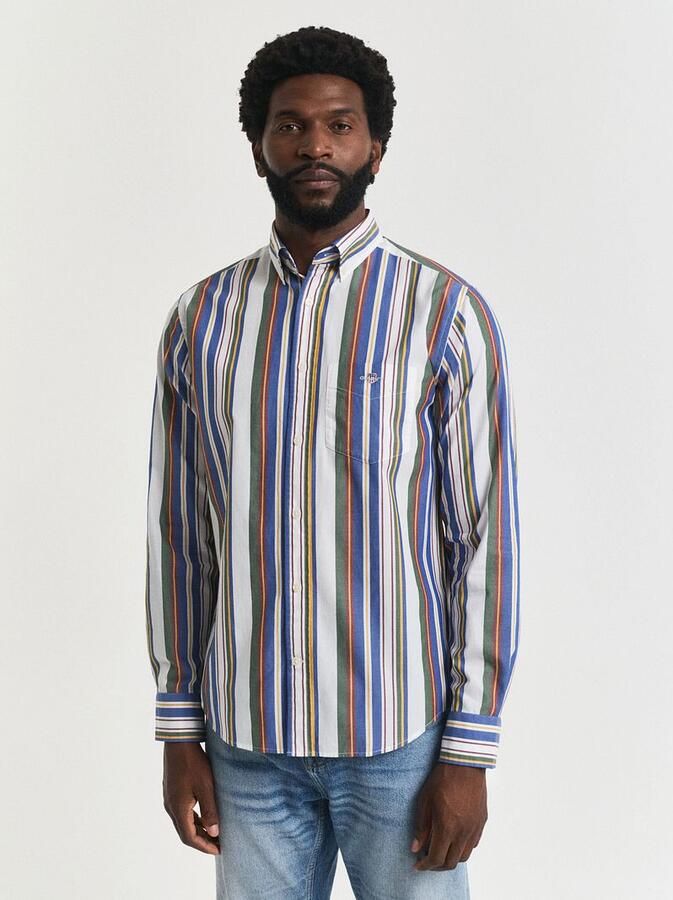 Gant Casual Overhemd Streep Multicolour - Foto 4