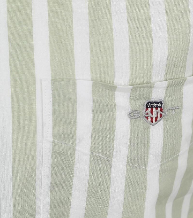 Gant Overhemd met lange mouwen REG WIDE POPLIN STRIPE SHIRT - Foto 3