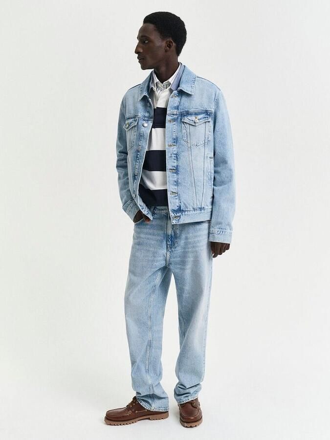 Gant Sweatvest REG SHIELD FULL ZIP SWEAT met logoborduursel op borsthoogte - Foto 7