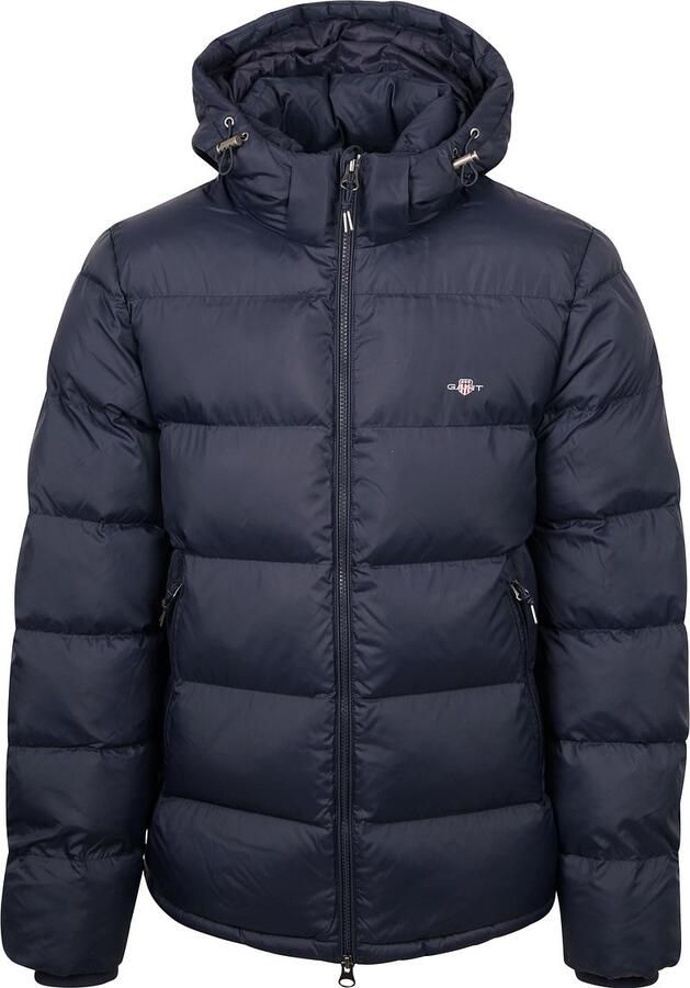 Gant Gewatteerde jas ACTIVE CLOUD JACKET regular fit afneembare capuchon 2-weg ritssluiting - Foto 3