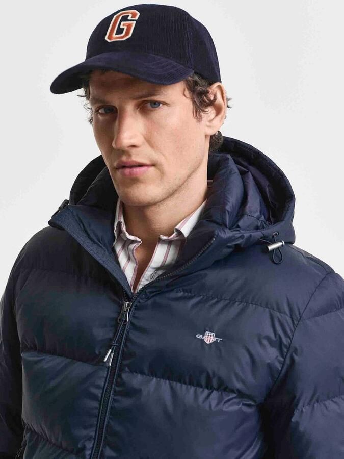 Gant Gewatteerde jas ACTIVE CLOUD JACKET regular fit afneembare capuchon 2-weg ritssluiting - Foto 5