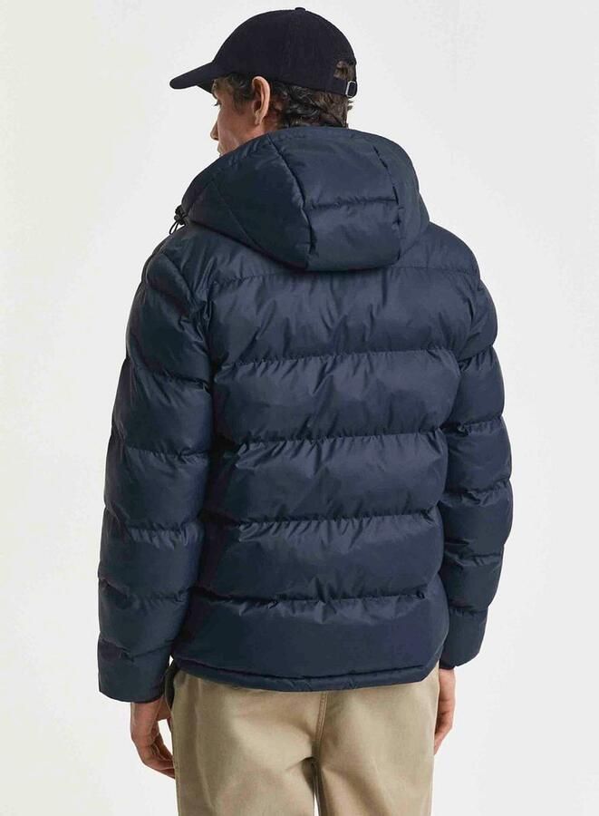Gant Gewatteerde jas ACTIVE CLOUD JACKET regular fit afneembare capuchon 2-weg ritssluiting - Foto 7