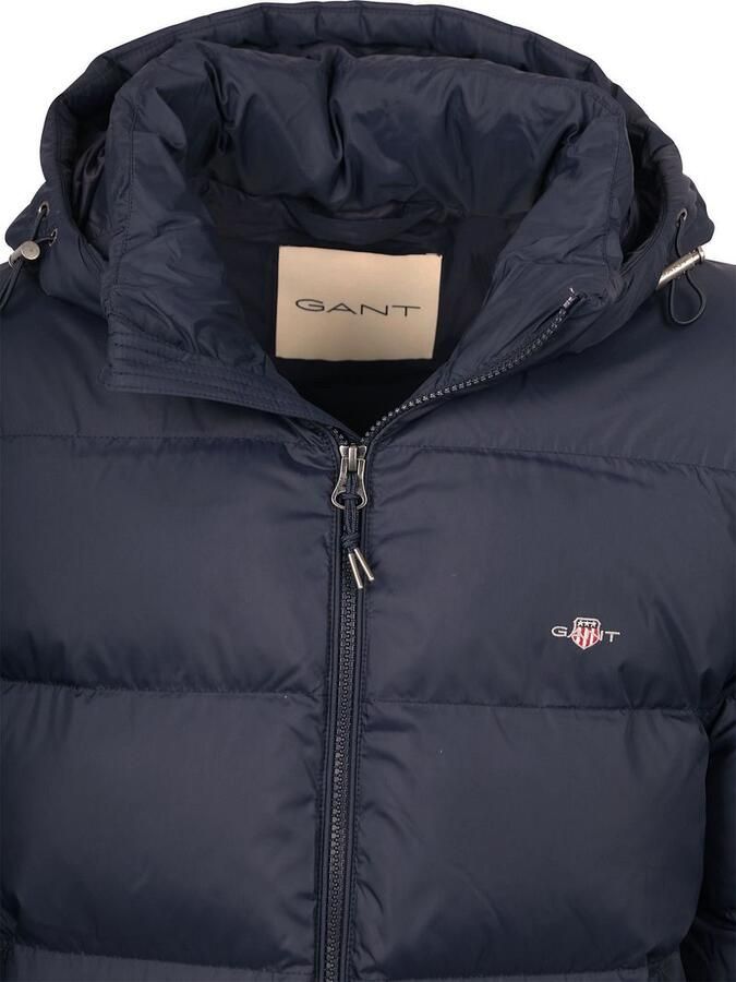Gant Gewatteerde jas ACTIVE CLOUD JACKET regular fit afneembare capuchon 2-weg ritssluiting - Foto 6