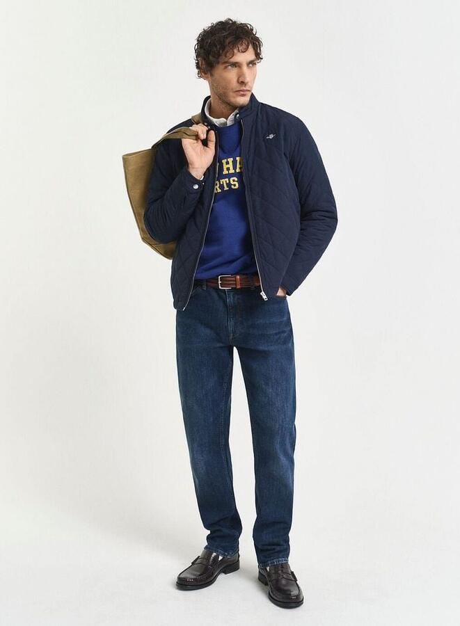 Gant Blauwe Jas met Gerecyclede Polyester Voering Blue Heren - Foto 2