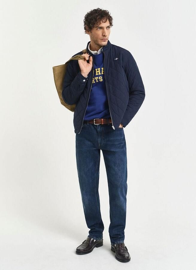 Gant Blauwe Jas met Gerecyclede Polyester Voering Blue Heren - Foto 3