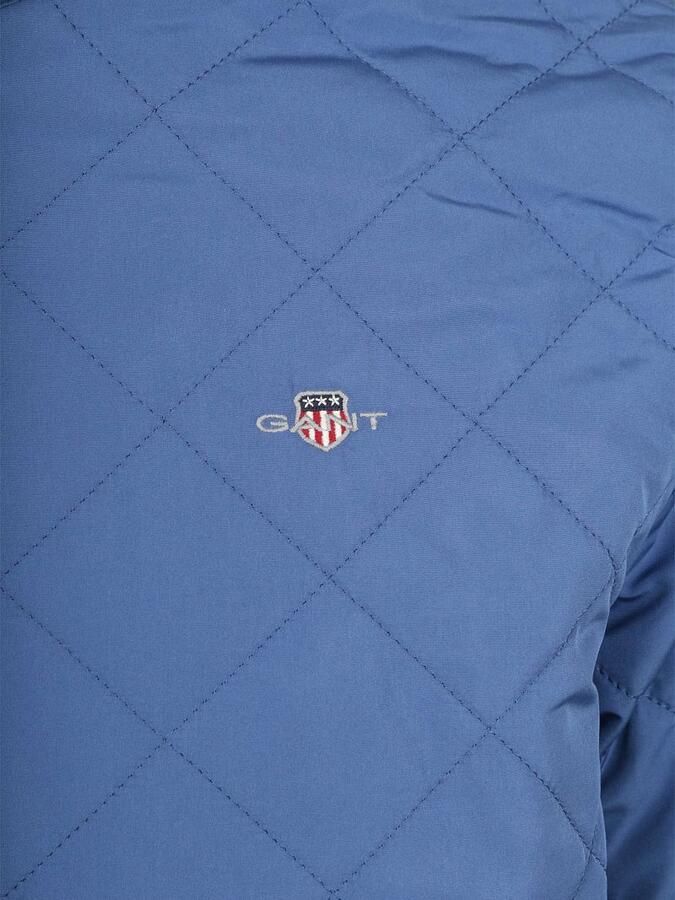 Gant Jas Gewatteerd Vintage Blauw