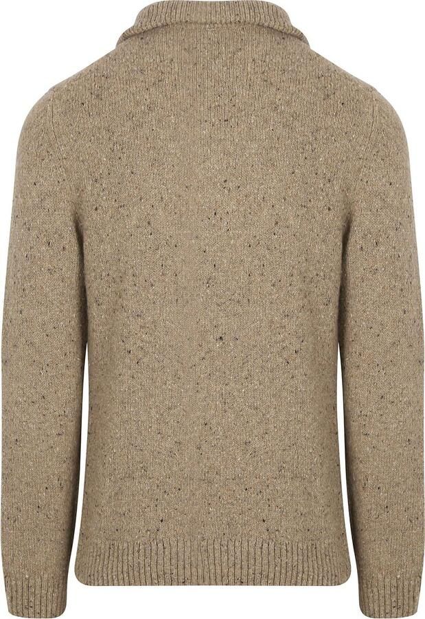 Gant Mocker Pullover Wool Blend Sand - Foto 4