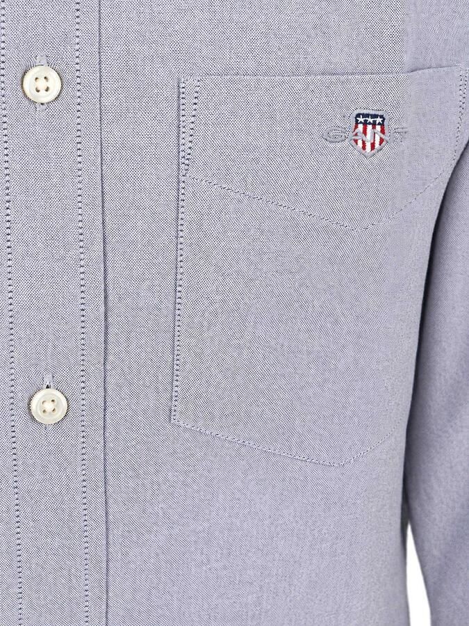 Gant Overhemd Oxford Lichtbruin - Foto 2