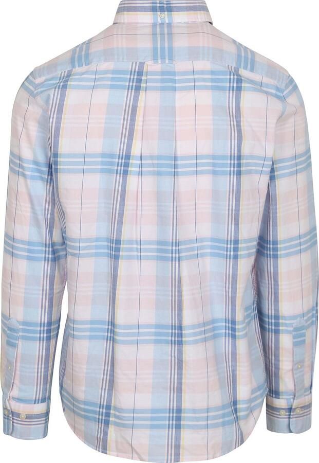 Gant Overhemd Tartan Ruit Roze - Foto 2