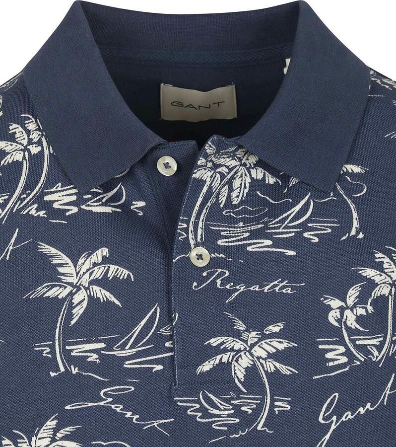 Gant Polo Shirt Korte Mouw Bedrukt poloshirt - Foto 2