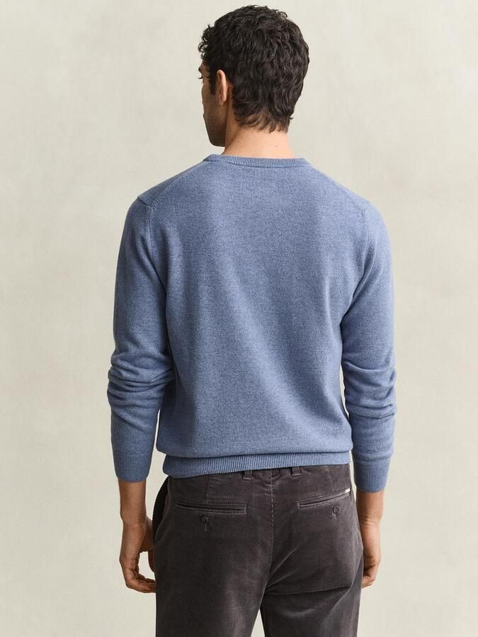 Gant Sweater Pullover Lamswol Horizon Blue - Foto 4