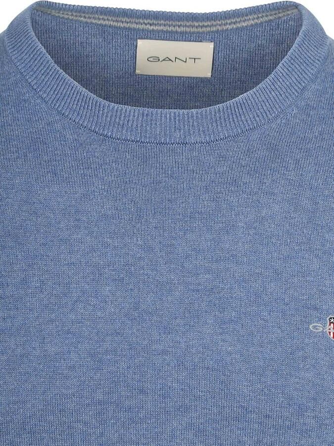 Gant Pullover Melange Blauw - Foto 2