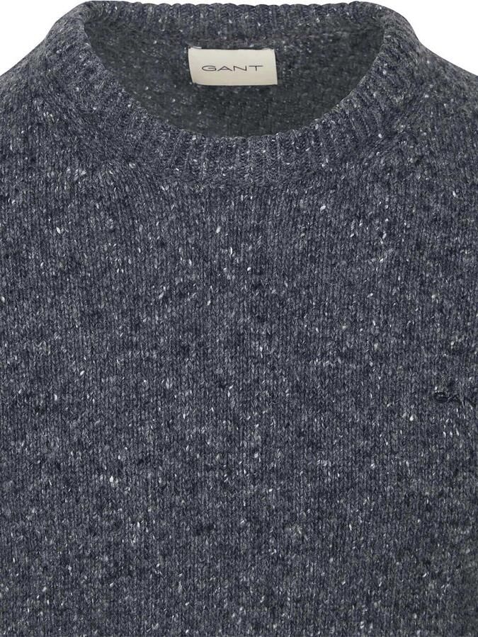 Gant Pullover Wool Blend Antraciet - Foto 2