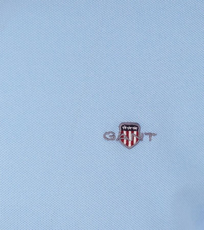 Gant Poloshirt REG SHIELD SS PIQUE POLO met logo en platte breikraag 100% katoen pique - Foto 3