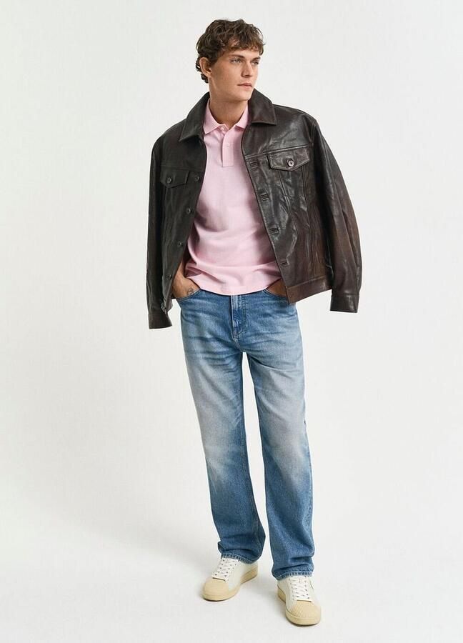 Gant Polo Shirt Korte Mouw Normaal Shield piqué poloshirt - Foto 4