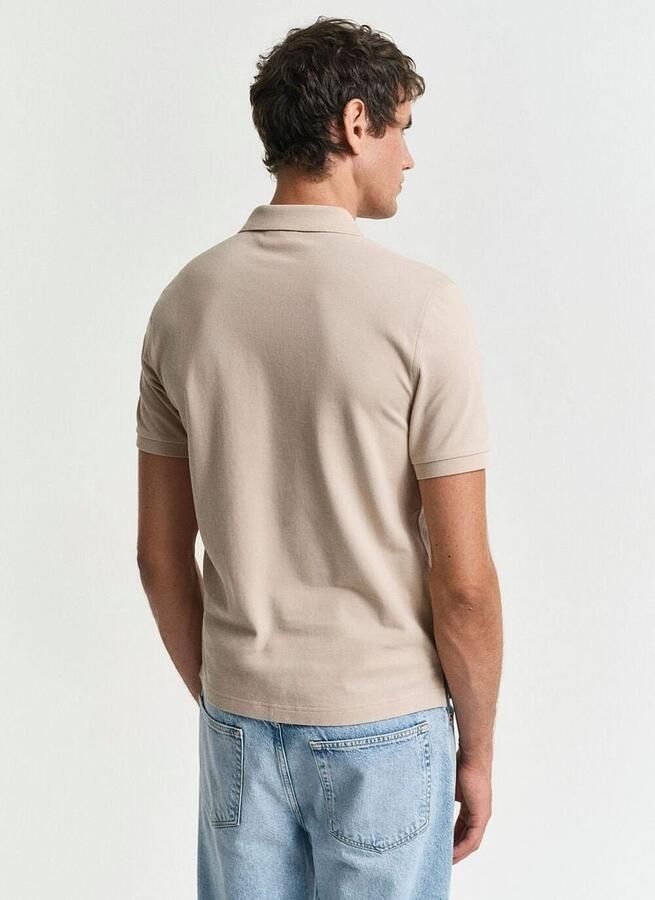 Gant T-shirt Shield Piqué Poloshirt Sand - Foto 4