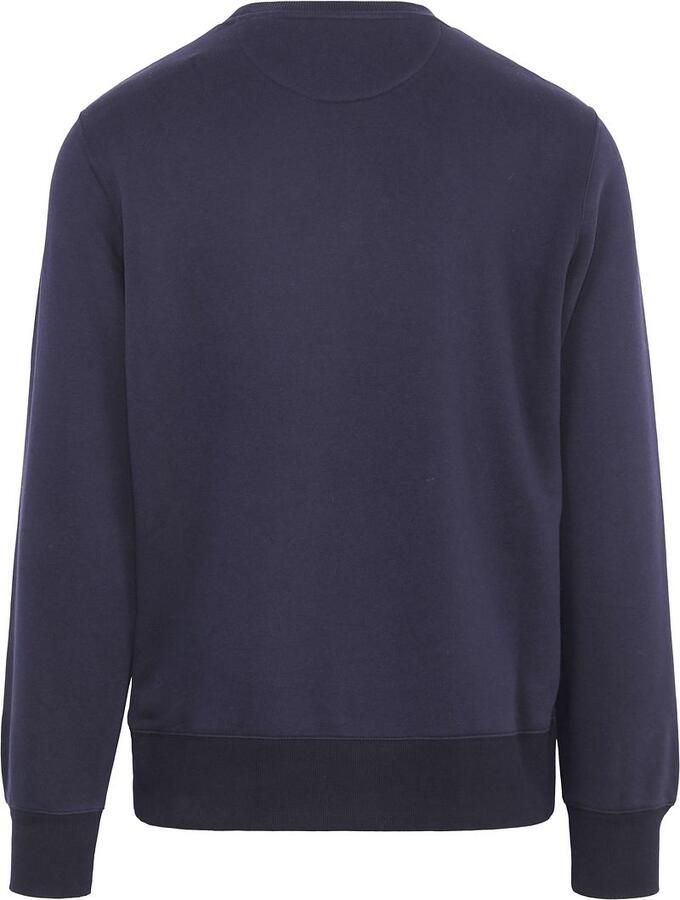 Gant Sweater Embossed Logo Navy - Foto 2