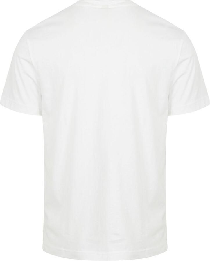 Gant T-shirt REG SHIELD SS T-SHIRT met logoborduursel op borsthoogte - Foto 5