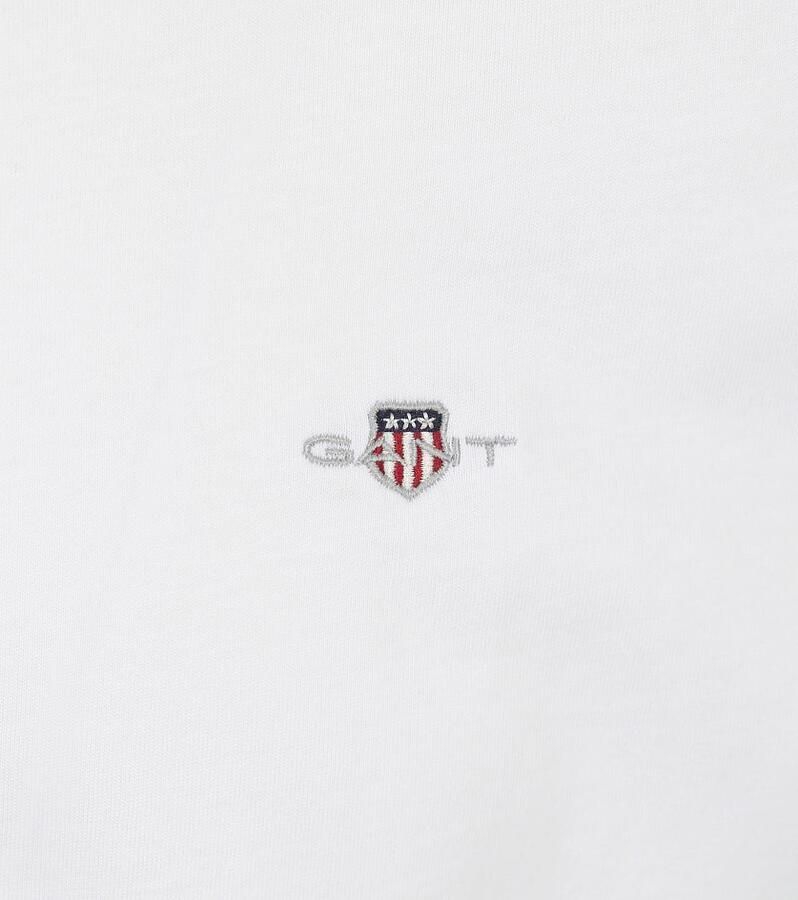 Gant Sweatvest REG SHIELD FULL ZIP SWEAT met logoborduursel op borsthoogte - Foto 7