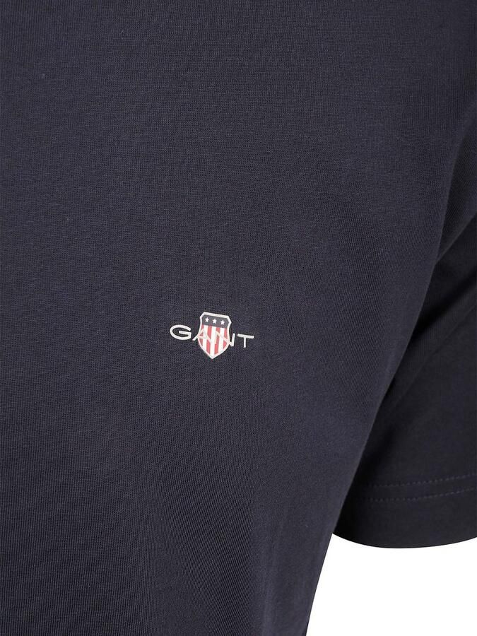 Gant T-shirt Korte Mouw Bedrukt Archief Schild T-shirt - Foto 2