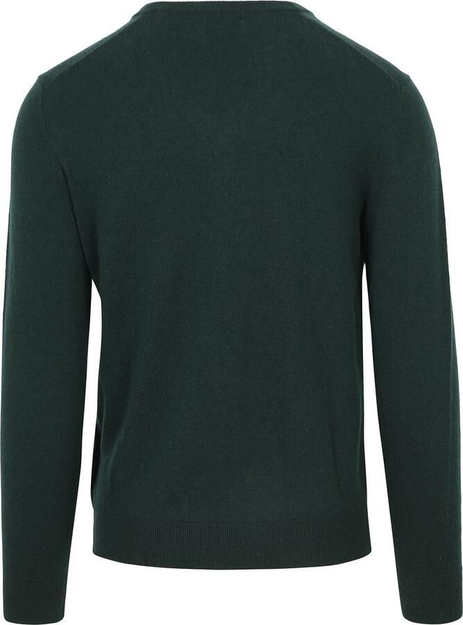 Gant Gebreide pullover van lamswolmix met V-hals