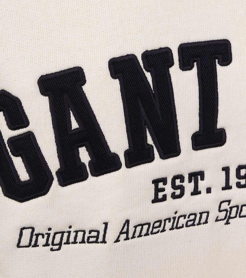 Gant USA Sweatshirt Beige Heren - Foto 2