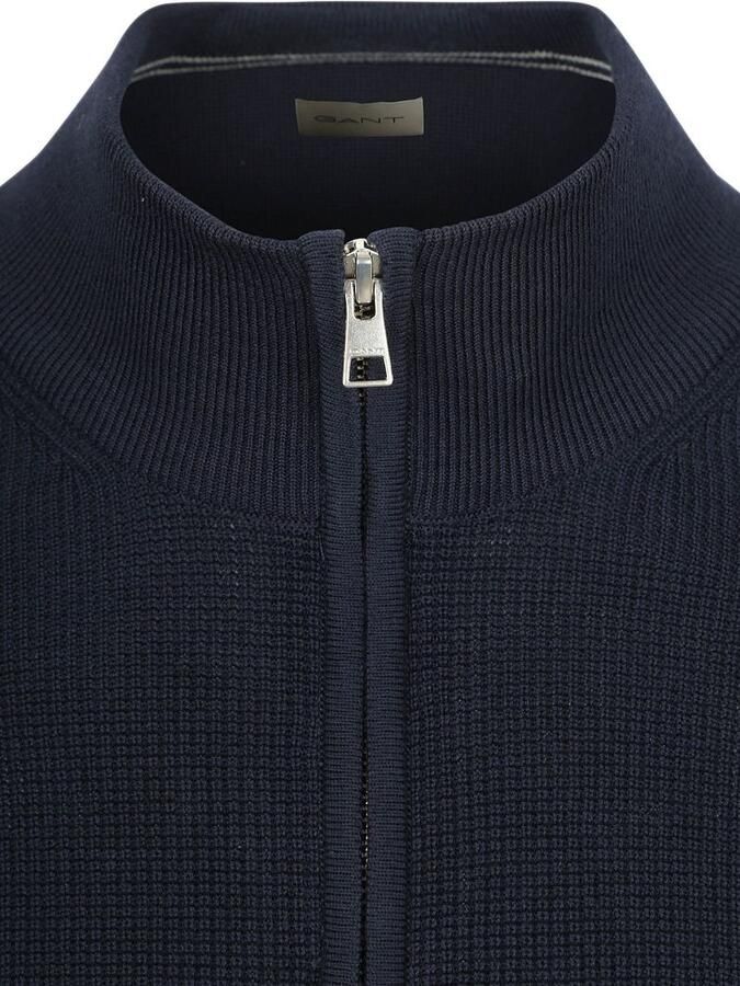 Gant T-shirt met ronde hals en labelstitching - Foto 6