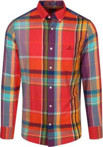 Gant Gingham Overhemd Multicolour Ruit