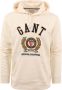 Gant Moderne Crest Sweatshirt Beige Heren - Thumbnail 2