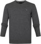 Gant Lambswool Crew Neck Sweaters Black Heren - Thumbnail 1