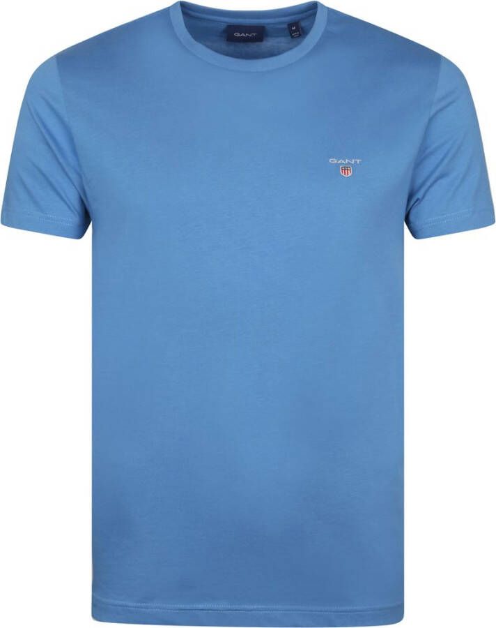 Gant T-shirt ORIGINAL SS T-SHIRT met klein contrasterend logoborduursel