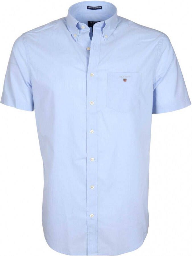 Gant Shirt Boradcloth Blauw