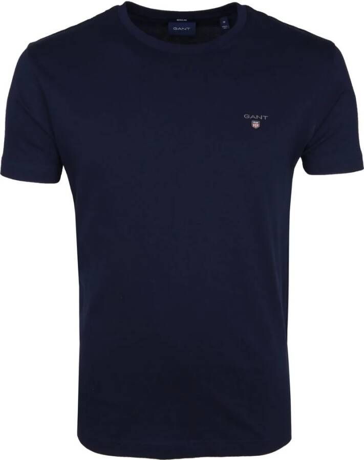 Gant T-Shirt Original Donkerblauw
