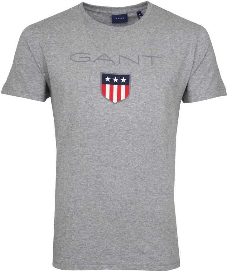 Gant T-shirt SHIELD Grote merkprint - Foto 1
