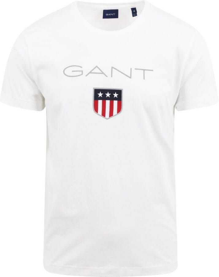 Gant T-shirt SHIELD Grote merkprint