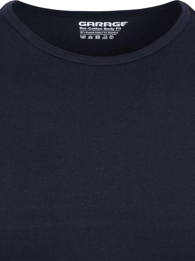 Garage 2-Pack Basic T-shirt Bio Donkerblauw - Foto 2