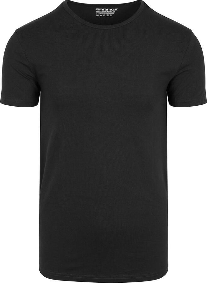 Garage 2-Pack Basic T-shirt Bio Zwart - Foto 3