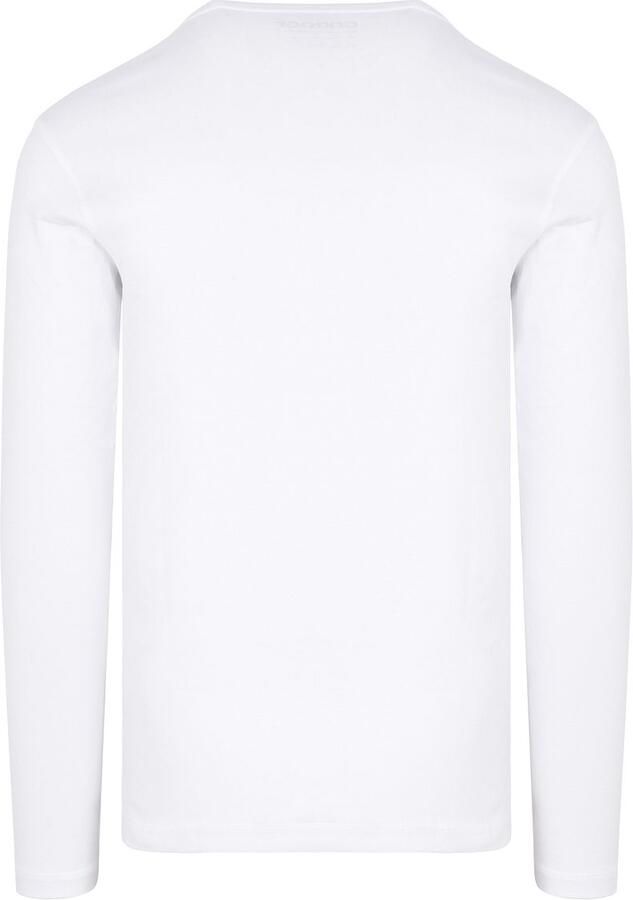 Garage Basic T-shirt Longsleeve Wit - Foto 3