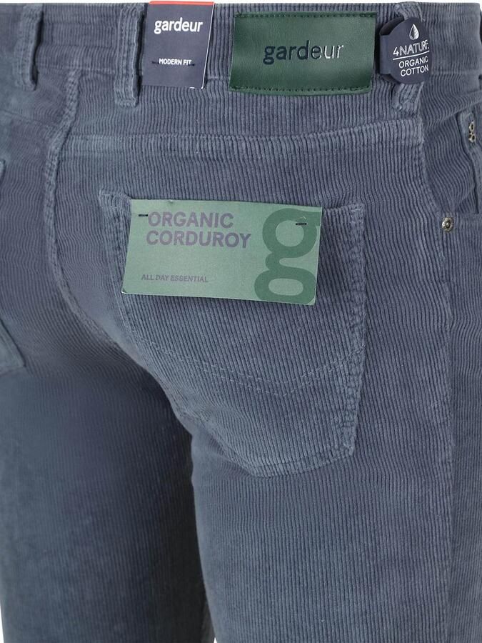 Gardeur Bill Broek Corduroy Blauw - Foto 3