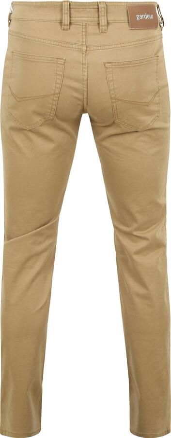 Atelier Gardeur Broek Bill Broek Five Pocket Beige - Foto 4