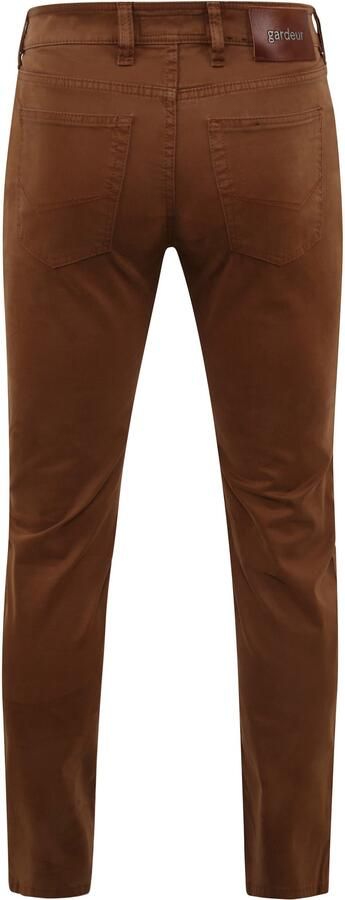 Atelier Gardeur Broek Bill Broek Five Pocket Bruin - Foto 4