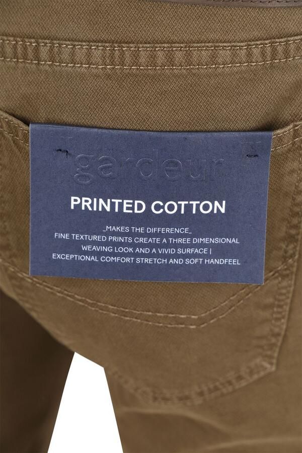 Gardeur Bruine Slim Fit Jeans Brown Heren - Foto 4