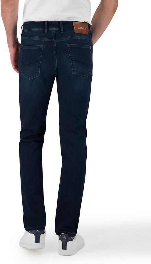 Atelier Gardeur Broek Bradley Broek Dark Stone Donkerblauw - Foto 4